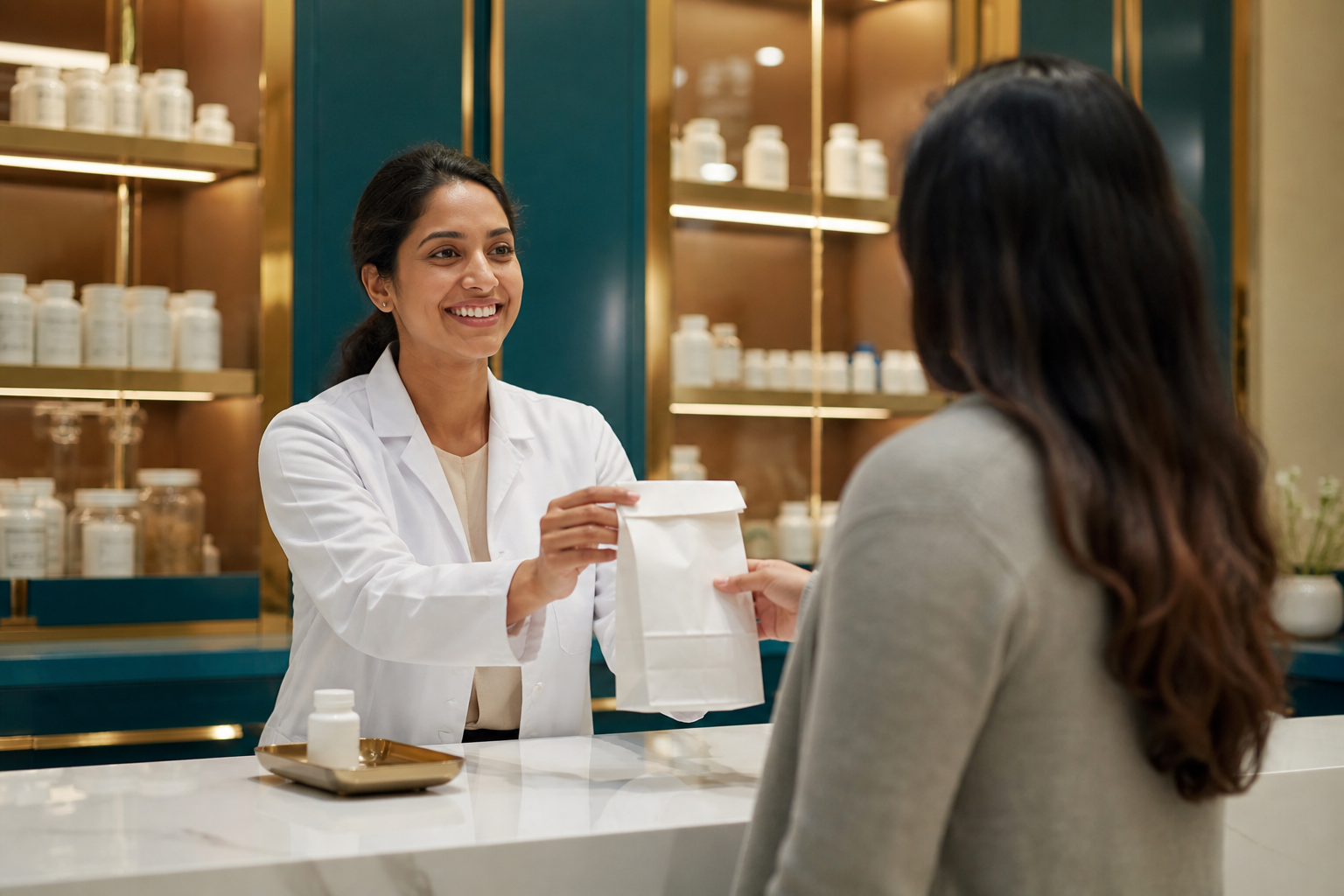 Pharmacy fulfilment after a visit