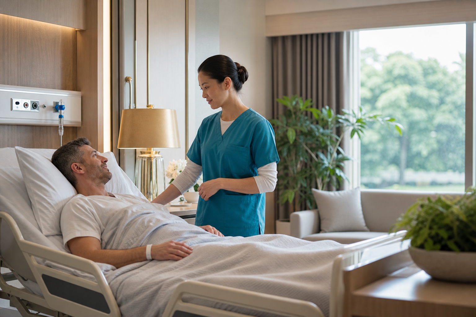 Inpatient ward care at a Telemedicine teleclinic